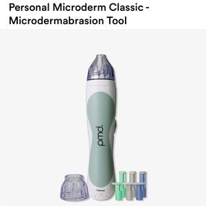 New in Box PMD Microderm Device in Mint and Gray